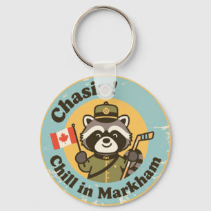 Chaveiro Marciano Markham Ontario Relaxante Guaxinim
