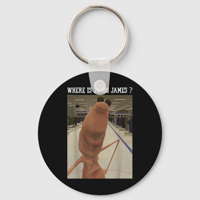 Chaveiro Marcus The Worm Where Is Jimbo James Meme  (Frente)