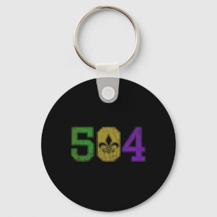 Chaveiro Mardi Gras 504 T Shirt Nola New Orleans Louisiana