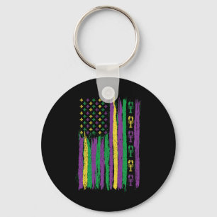 Chaveiro Mardi Gras American Flag Usa Flag Mardi Gras Costu