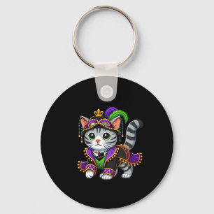 Chaveiro Mardi Gras Cat