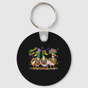 Chaveiro Mardi Gras Duck Carnival Costume Louisiana Men War