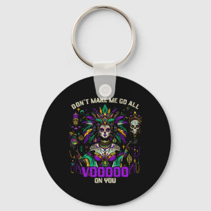 Chaveiro Mardi Gras - Priestesa Mulheres Nova Orleans Bruxa