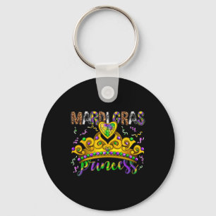 Chaveiro Mardi Gras Princesa Miçanga Coroa Para Mulheres Cr