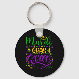 Chaveiro Mardi Gras Queen Parade Figurume Mulheres Mardi
