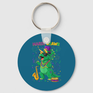 Chaveiro Mardi Grawr Rex Dino Gras