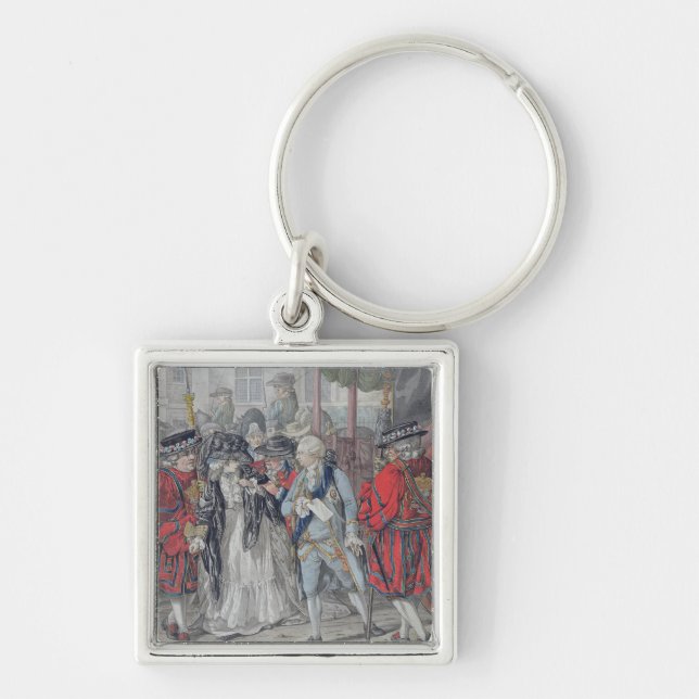 Chaveiro Margaret Nicholson que tenta assassinar seu M (Frente)