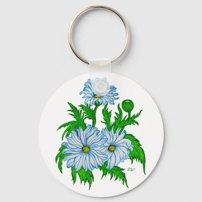 Chaveiro Margerite Flor (Frente)