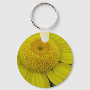Chaveiro Marguerite amarela bonito