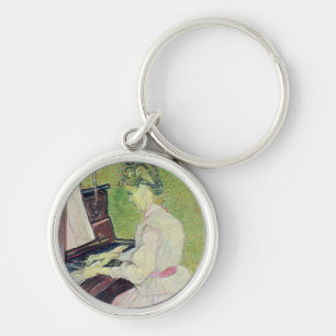 Chaveiro Marguerite Gachet de Vincent van Gogh no piano
