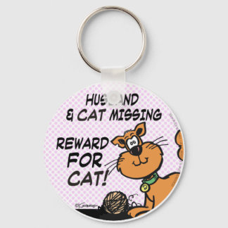 Chaveiro Marido e Gato