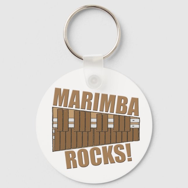 Chaveiro Marimba Rocks! (Frente)