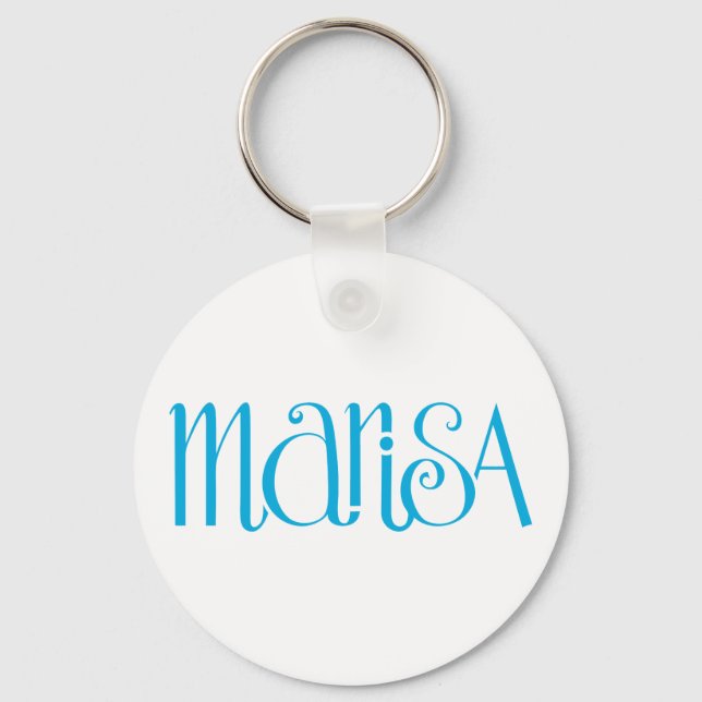Chaveiro Marisa turquoise blue Keyring (Frente)