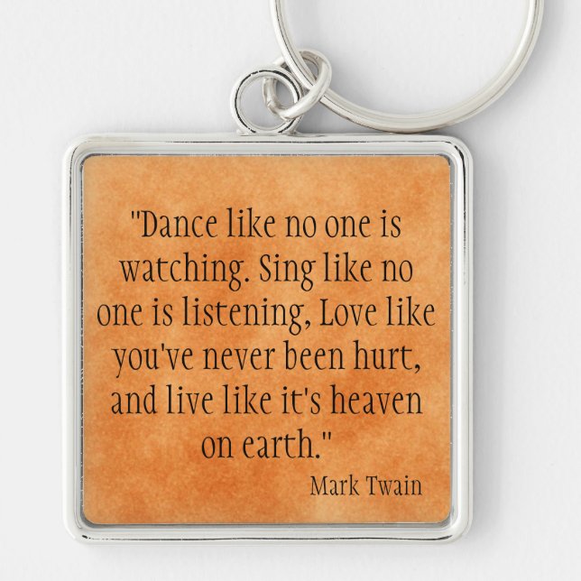 Chaveiro Mark Twain (Frente)