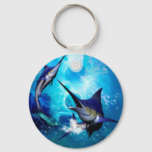 Chaveiro Marlin com bolhas