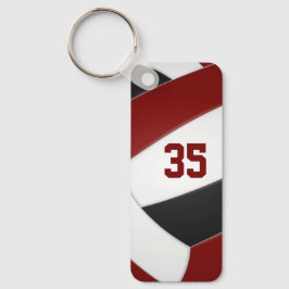 Chaveiro maroon black vôlei cor nome de atleta