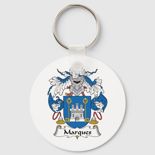 Chaveiro Marques Family Crest (Frente)