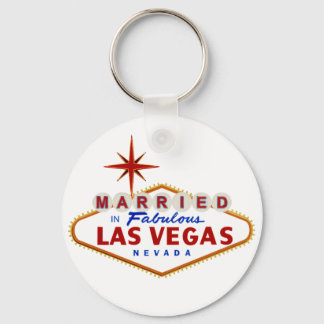 Chaveiro Married in Fabulous Las Vegas, Nevada neon sign