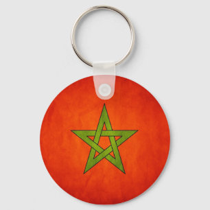 Chaveiro marroquino da bandeira