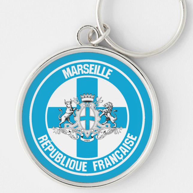 Chaveiro Marselha Round Emblem (Frente)