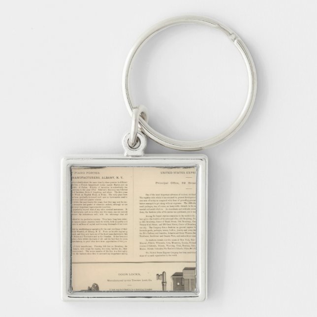 Chaveiro Marshall e Wendell, Fabricantes (Frente)