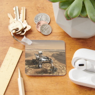 Chaveiro Marte 2020 Rover Na Superfície De Marte.