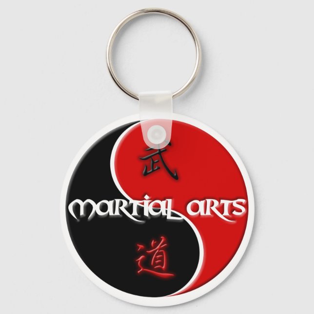 Chaveiro Martial Arts Yin Yang Key Chain (Frente)