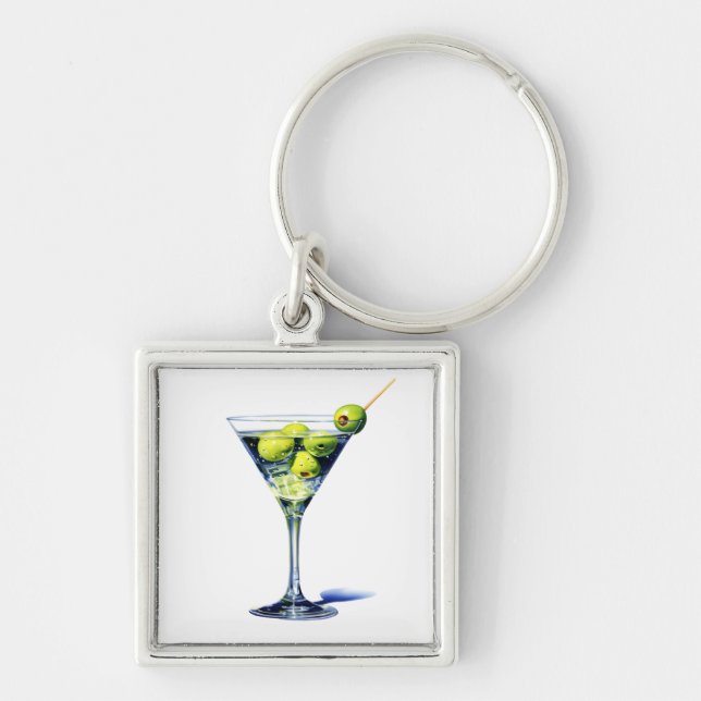 Chaveiro Martini Com Azeitona (Frente)