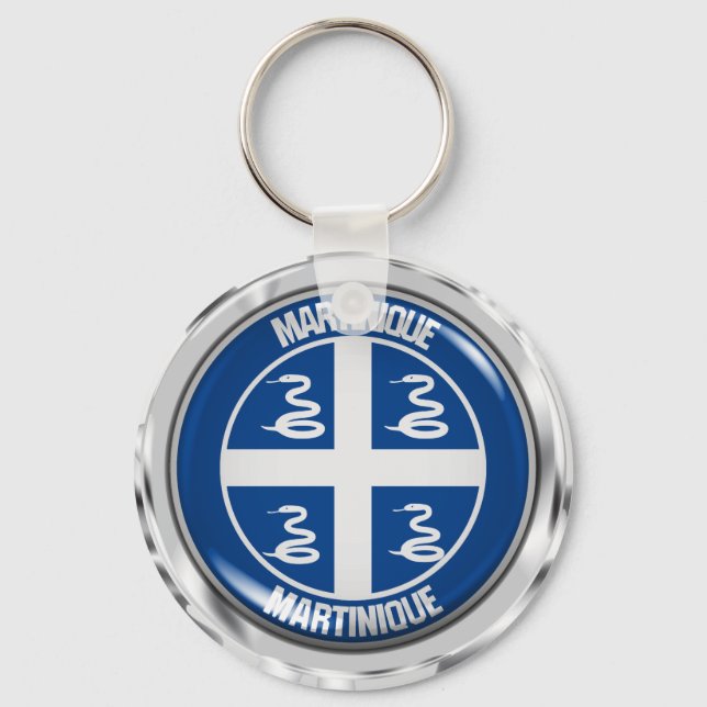 Chaveiro Martinique Round Emblem (Frente)