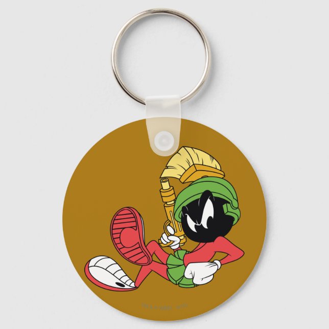 Chaveiro MARVIN THE MARTIAN™ Reclining With Laser (Frente)