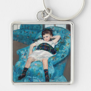 Chaveiro Mary Cassatt - Menina em uma Poltrona Azul