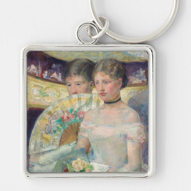 Chaveiro Mary Cassatt - O camarote (Frente)