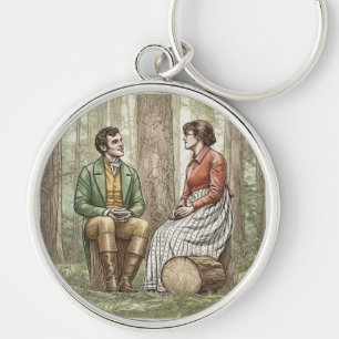 Chaveiro Mary e Tom de "A Outra Irmã Bennet"