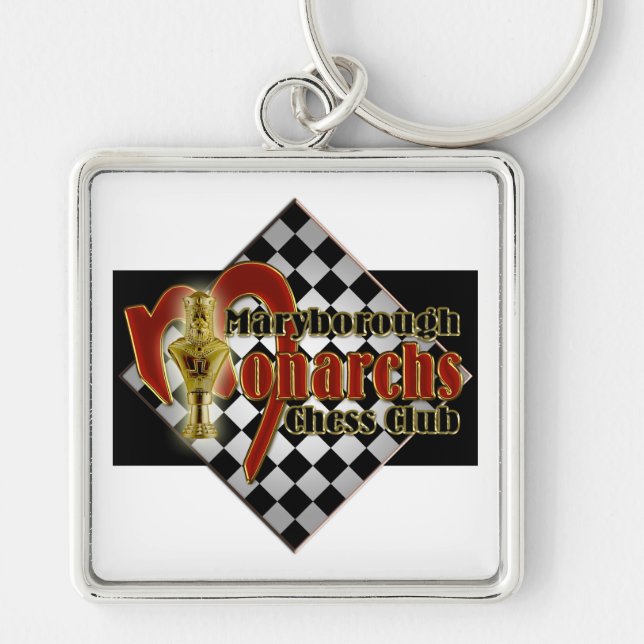Chaveiro Maryborough Monarchs Chess Club (Frente)