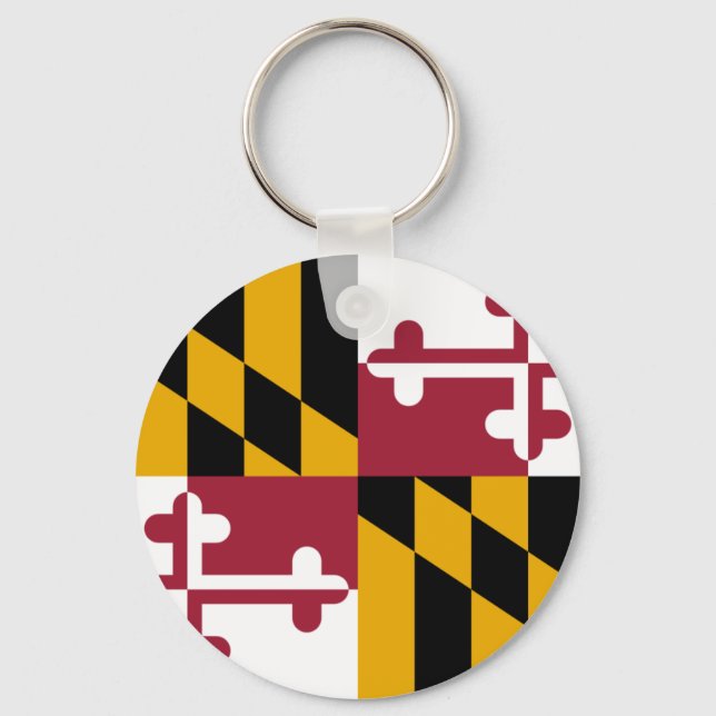 Chaveiro Maryland Flag (Frente)