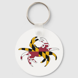 Chaveiro Maryland Flag Crab