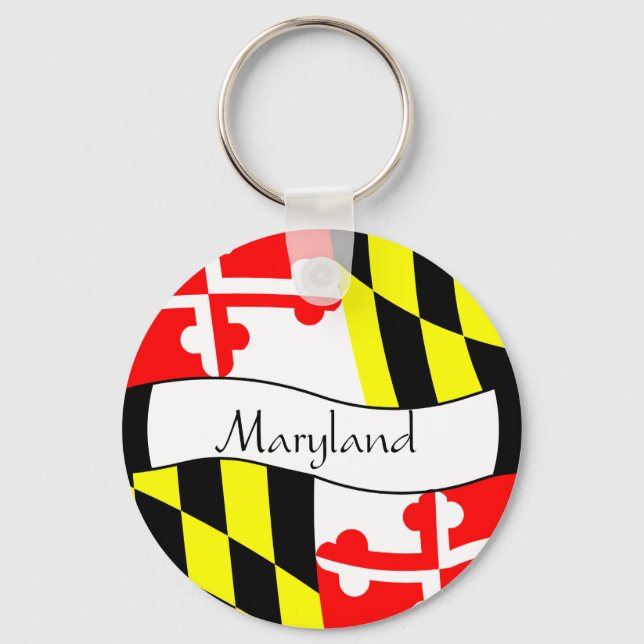 Chaveiro Maryland - FLAG - Nome (Frente)