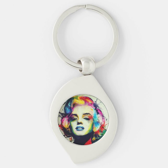 Chaveiro Maryline Monroe porte-clés (Frente)
