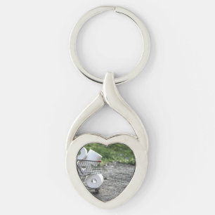 Chaveiro Máscara de proteção contra vírus Corona