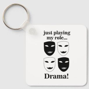 Chaveiro Máscara de Teatro Drama de Teatro Atuação no Palco