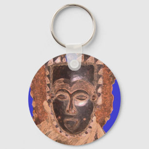 CHAVEIRO MÁSCARA DE YORUBA