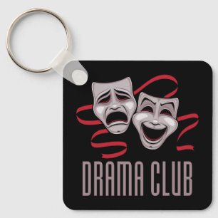 Chaveiro Máscaras de Comédia e Tragédia do Clube de Teatro