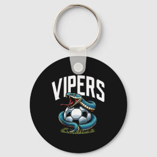 Chaveiro Mascote de futebol Vipers para jogadores e jovens
