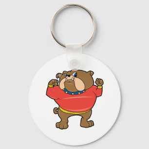 Chaveiro Mascote do buldogue