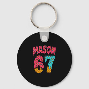 Chaveiro Mason 67 Meme de Sorvete Divertido Seis Sete (no C