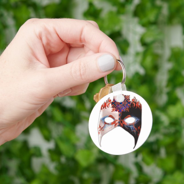 Chaveiro Masque veneziano: Joia Carnaval (Mão)