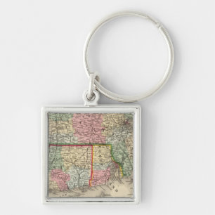 Chaveiro Massa, Conn, Mapa RI de Mitchell