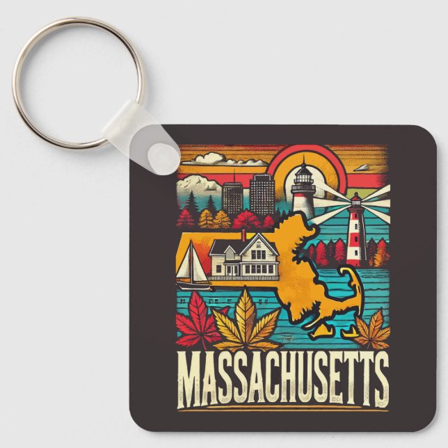 Chaveiro Massachusetts (Frente)