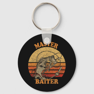 Chaveiro Master Baiter Vintage Bass Pesca Funny Campanha T