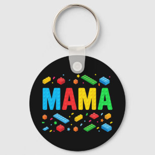 Chaveiro Master Builder Building Bricks Bloqueia Mãe Engraç